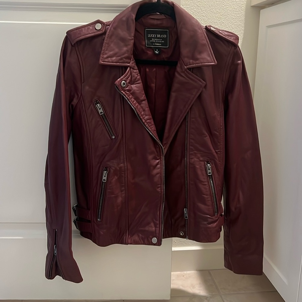 Leather Moto Jacket